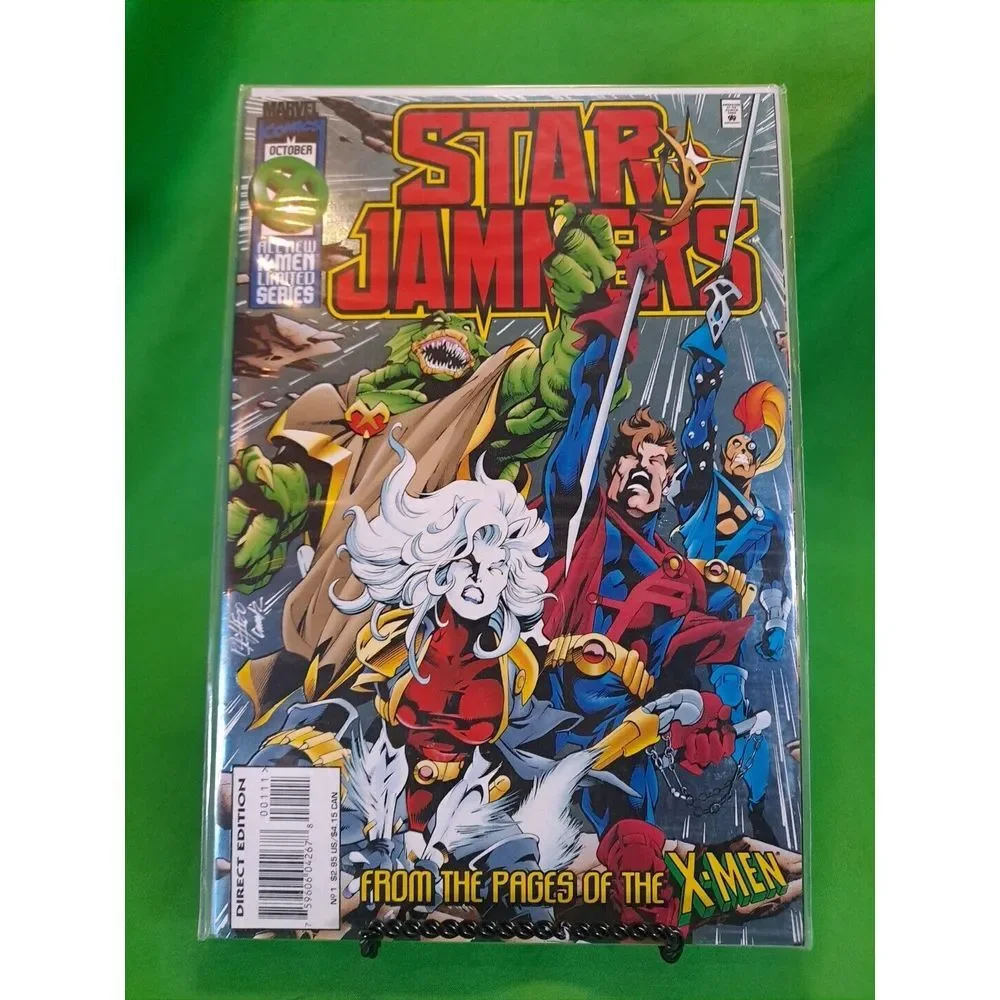 Star Jammers #1-4 [Complete Set] 1995 Marvel‎ Comics /All 4  Bagged And Boarded